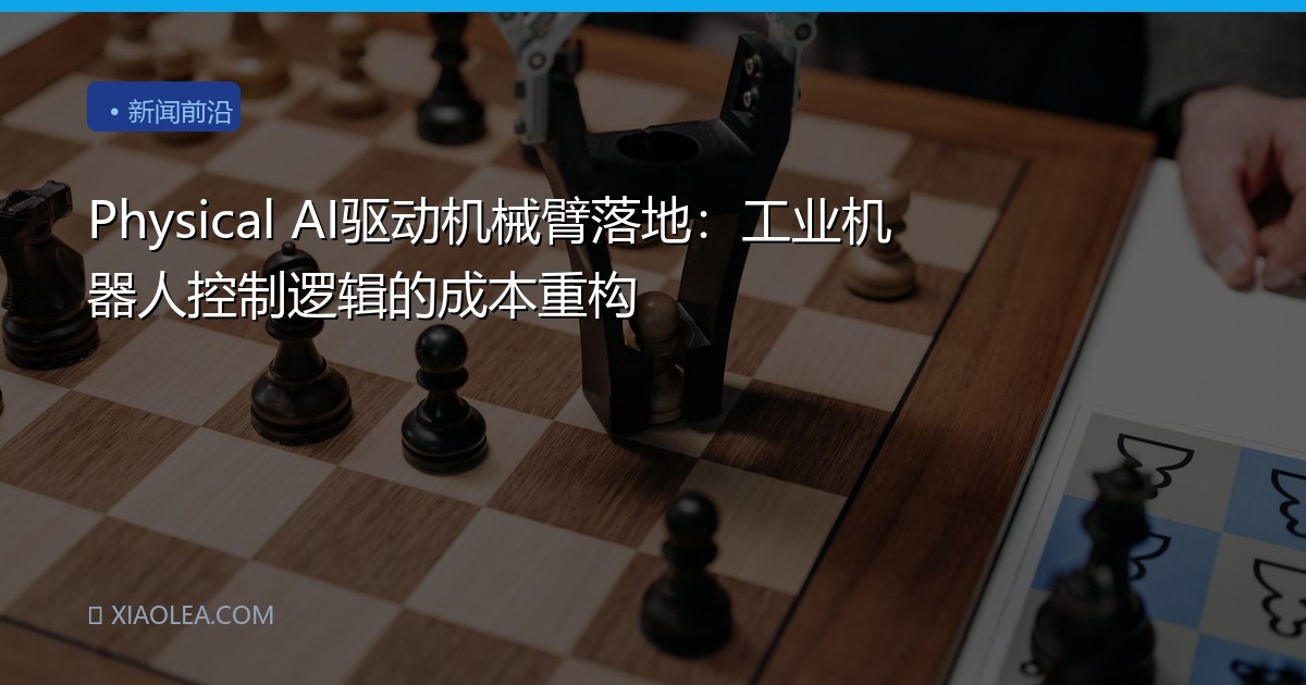 Physical AI驱动机械臂落地：工业机器人控制逻辑的成本重构